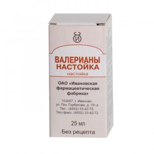 Настойка валерианы